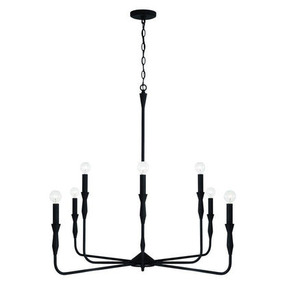 Capital Paloma Chandelier Textured Black