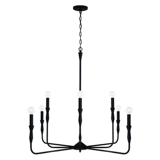 Capital Paloma Chandelier Textured Black