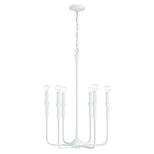 Capital Paloma Chandelier Textured White