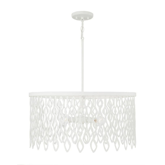Capital Phoebe Pendant Matte White