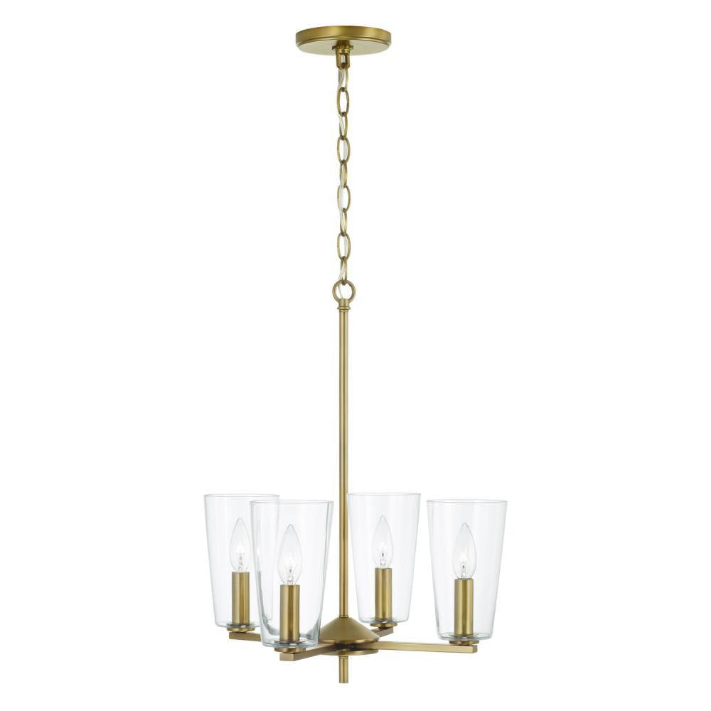 Capital Portman Pendant Aged Brass