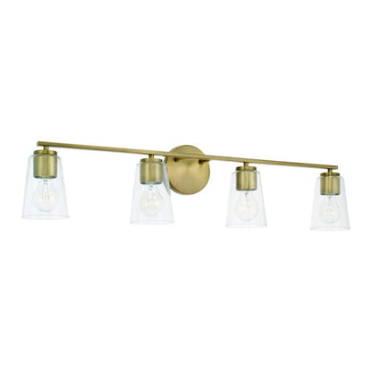Capital Portman Vanity Light Aged Brass