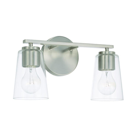 Capital Portman Vanity Light Brushed Nickel