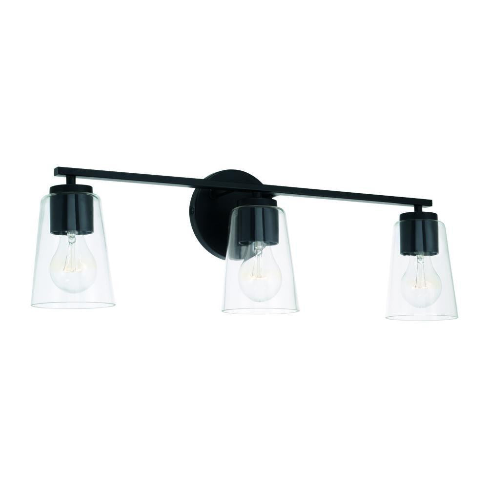 Capital Portman Vanity Light Matte Black