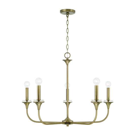Capital Presley Chandelier Aged Brass