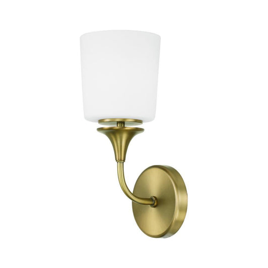 Capital Presley Wall Sconce Aged Brass
