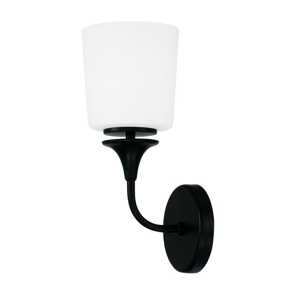 Capital Presley Wall Sconce Matte Black