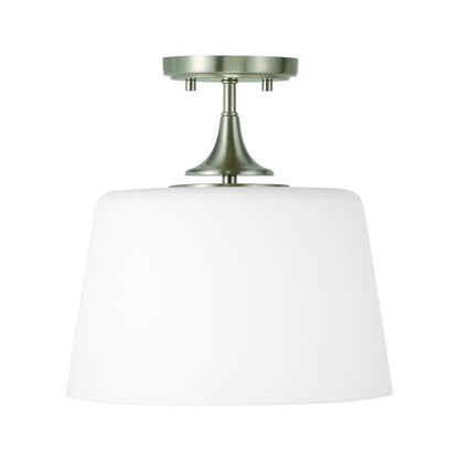 Capital Presley Semi-Flush Mount, Brushed Nickel