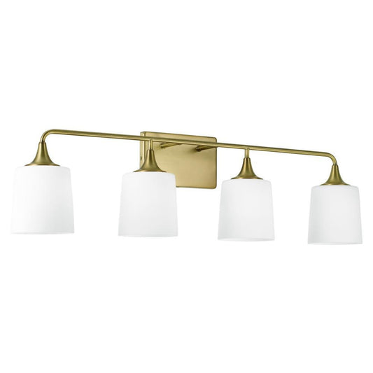 Capital Presley Vanity Light Aged Brass