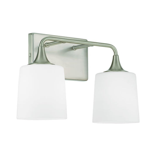 Capital Presley Vanity Light Brushed Nickel