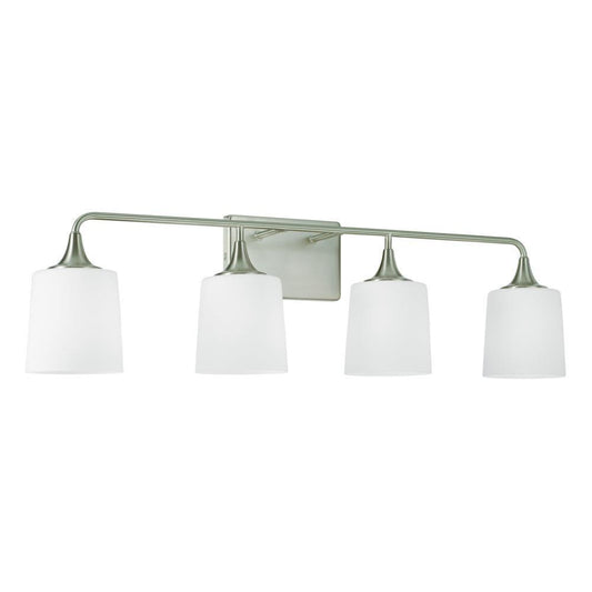 Capital Presley Vanity Light Brushed Nickel