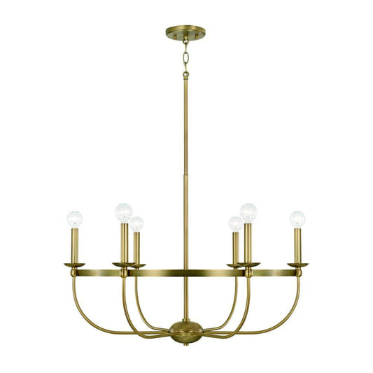 Capital Rylann Chandelier Aged Brass