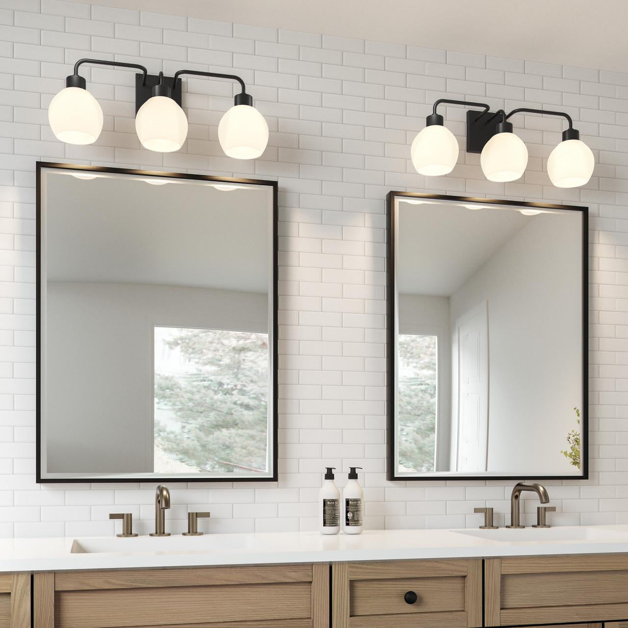 Tanner Vanity Light - Matte Black