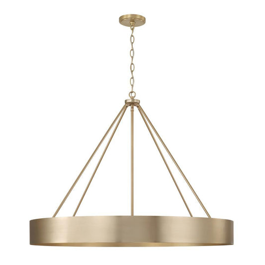 Capital Weller Chandelier Matte Brass