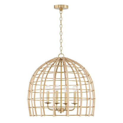 Capital Wren Pendant Matte Brass