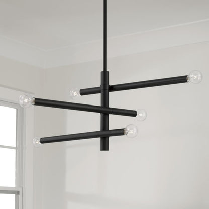 Capital Zane Chandelier Aged Brass
