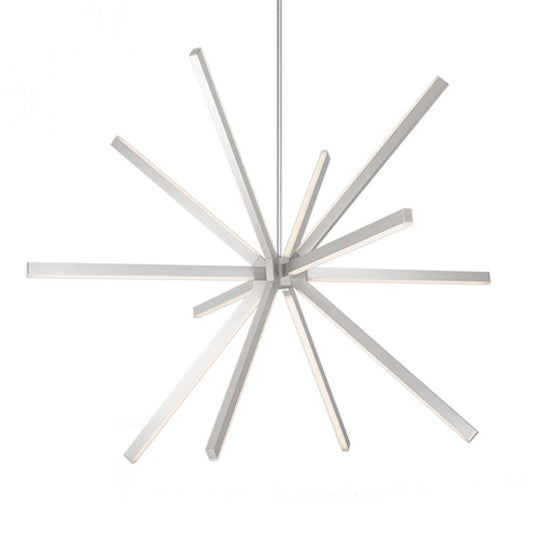 Kuzco Lighting Inc Sirius LED Chandelier Brushed Nickel