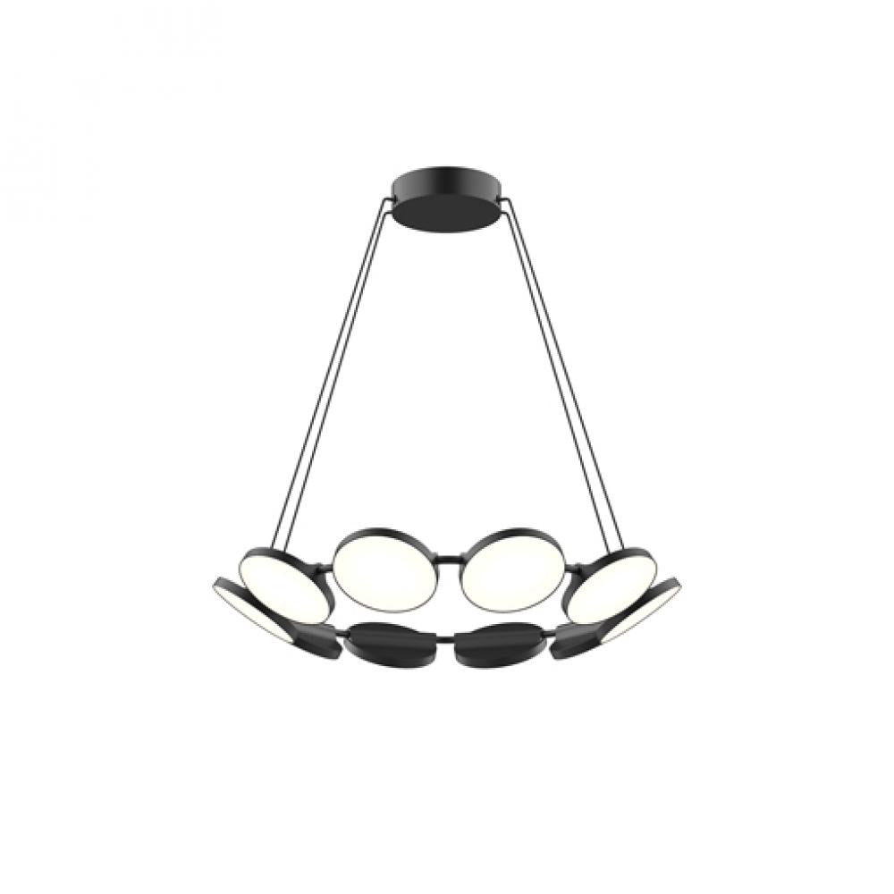 Kuzco Lighting Inc Novel 25-in LED Chandelier Black