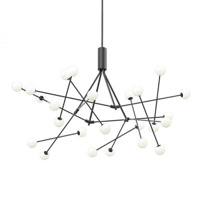 Kuzco Lighting Inc Moto 56-in LED Chandelier Black