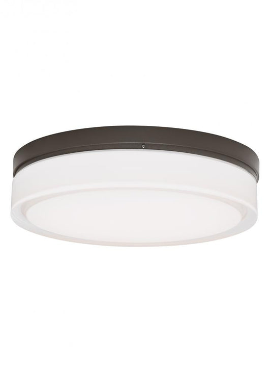 Visual Comfort Modern Cirque Outdoor Wall/Flush Mount Bronze