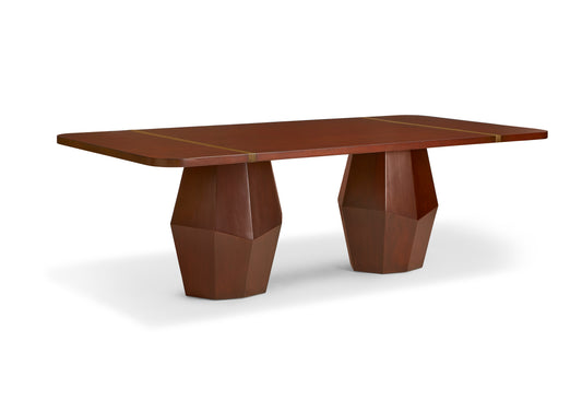 Maitland-Smith Serenity Dining Table Brown