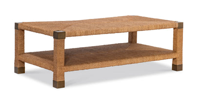 Maitland-Smith Gloria Cocktail Table in Red
