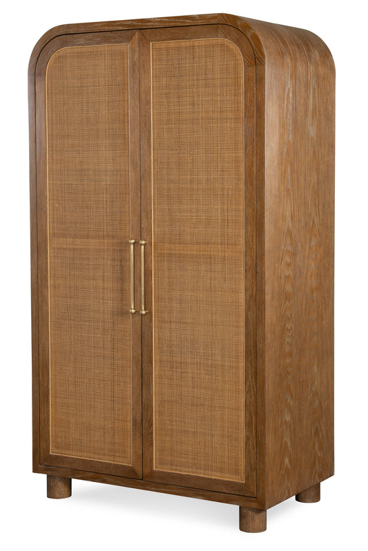 Maitland-Smith Camden Storage Armoire in Brown