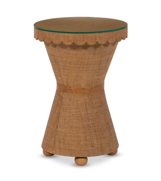 Maitland-Smith Beth End Table in Wood