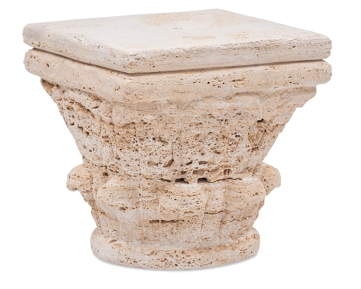 Maitland-Smith Corinthian Column Remnant in Red