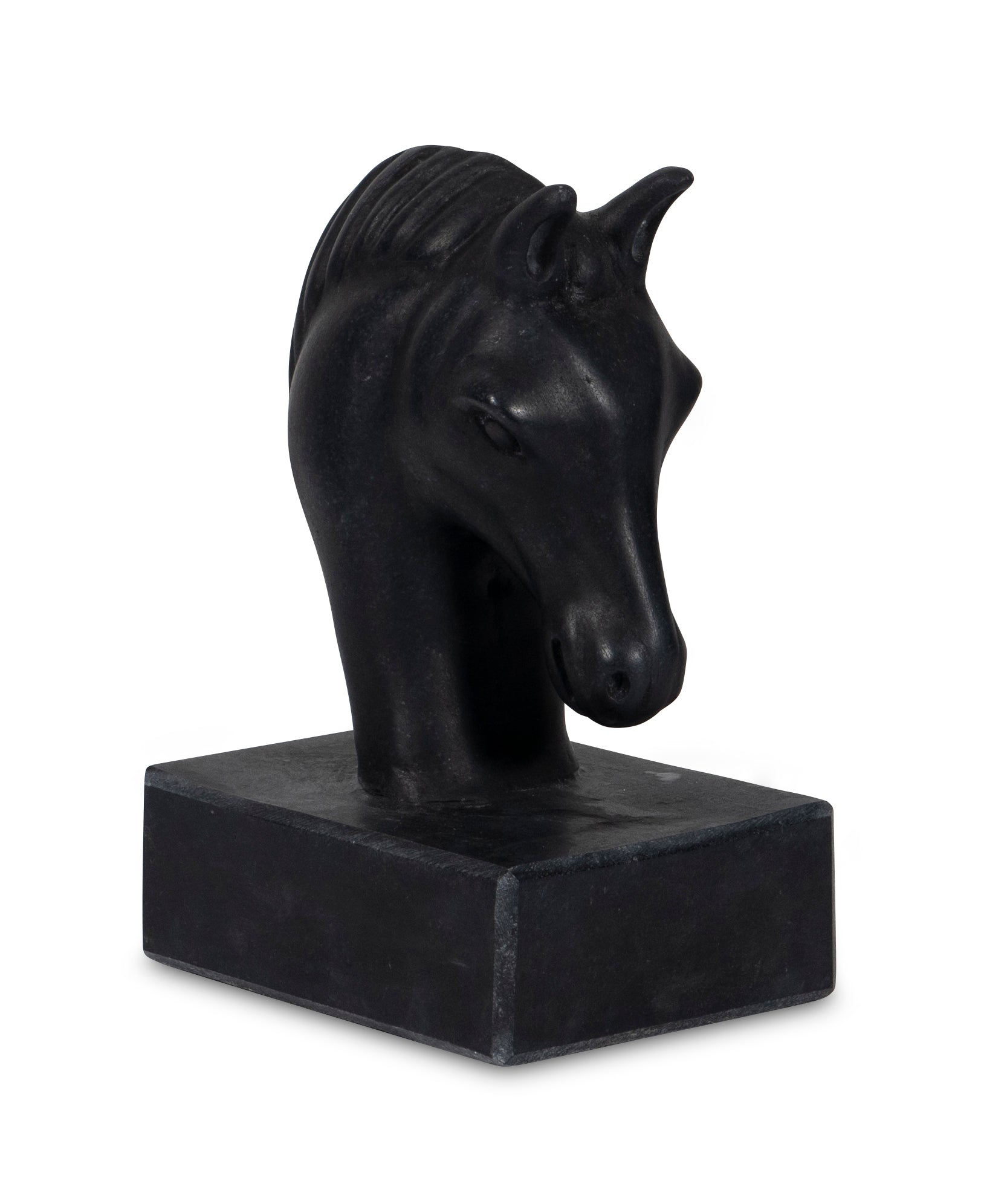 Maitland-Smith Hippios Sculpture in Black