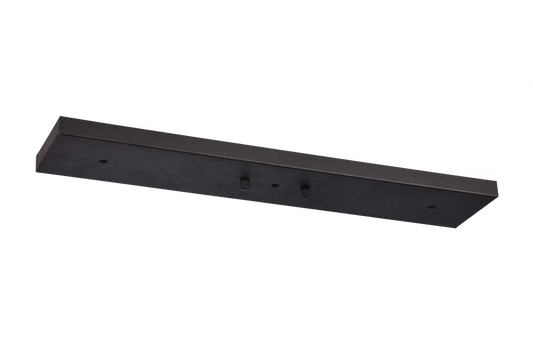 Matteo Lighting 25-in Multi Ceiling Canopy (Line Voltage) Black
