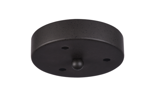 Matteo Lighting 5-in Multi Ceiling Canopy (Line Voltage) Black, Rusty Black