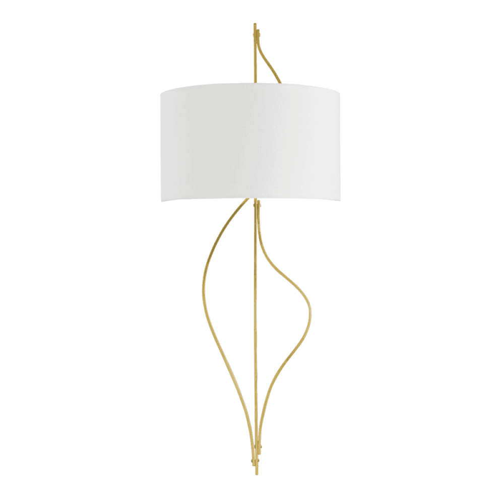 Corbett Akina Wall Sconce Vintage Brass
