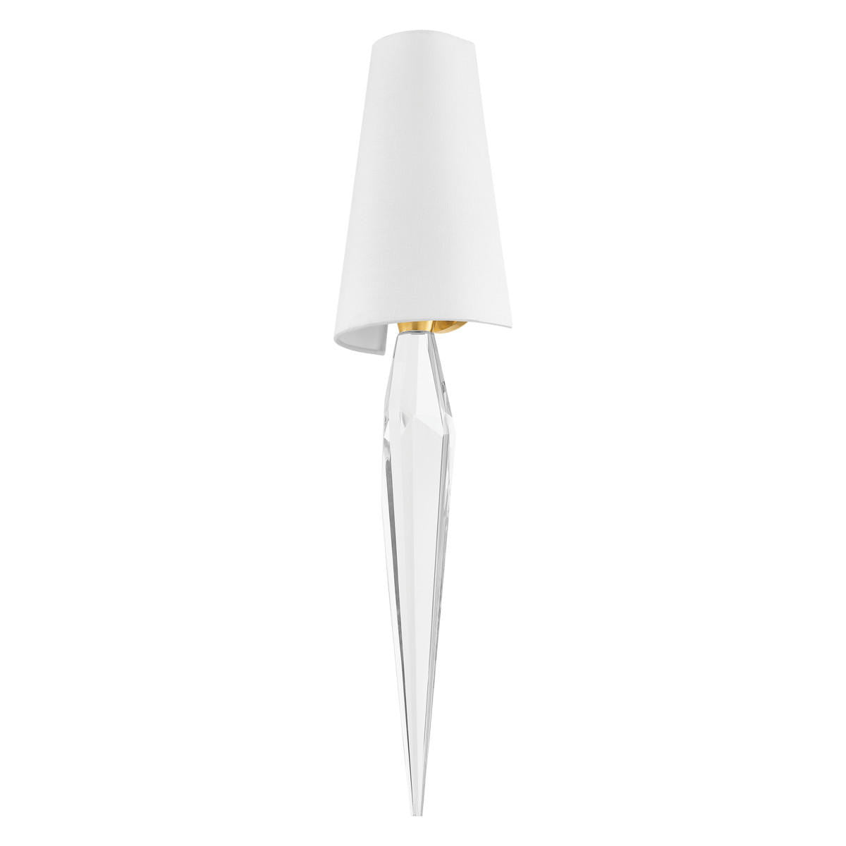 Corbett Alps Wall Sconce Vintage Polished Brass
