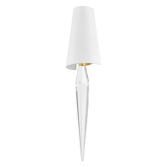 Corbett Alps Wall Sconce Vintage Polished Brass