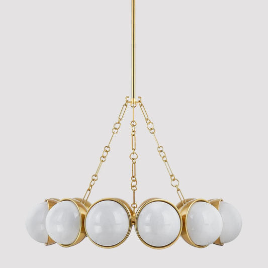 Corbett Althea Chandelier, 12-Light, Vintage Polished Brass, 43"W (340-43-VPB 95DU)