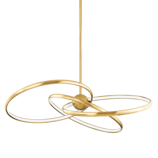 Corbett Alula Chandelier Vintage Brass