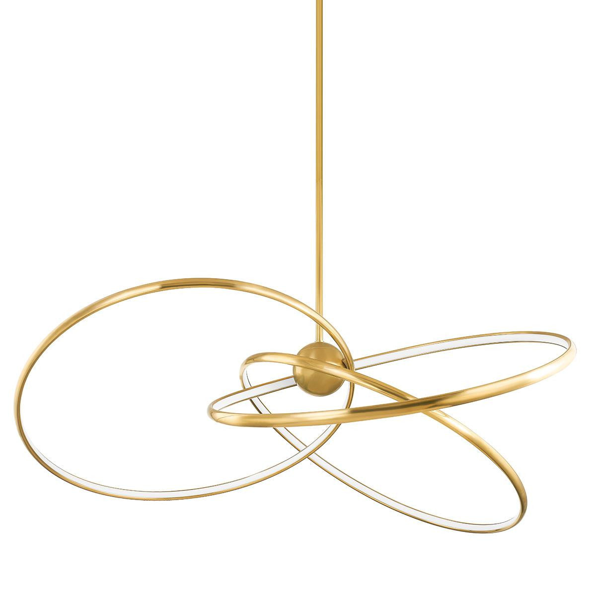 Corbett Alula Chandelier Vintage Brass
