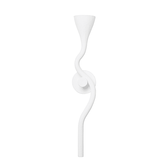 Corbett Anastasia Wall Sconce Gesso White