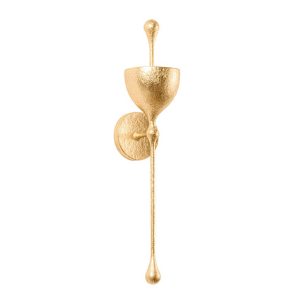 Corbett Antalya Wall Sconce, 1-Light, LED, Gold, 23.25"H (368-01-VGL CYAA)
