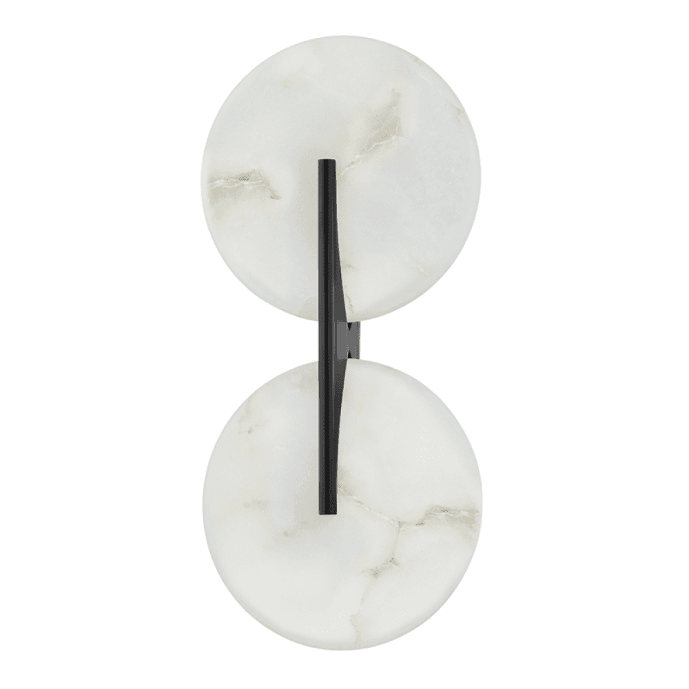 Corbett Asteria Wall Sconce Black, Brass
