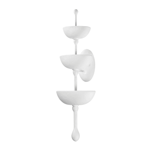 Corbett Aura Wall Sconce White