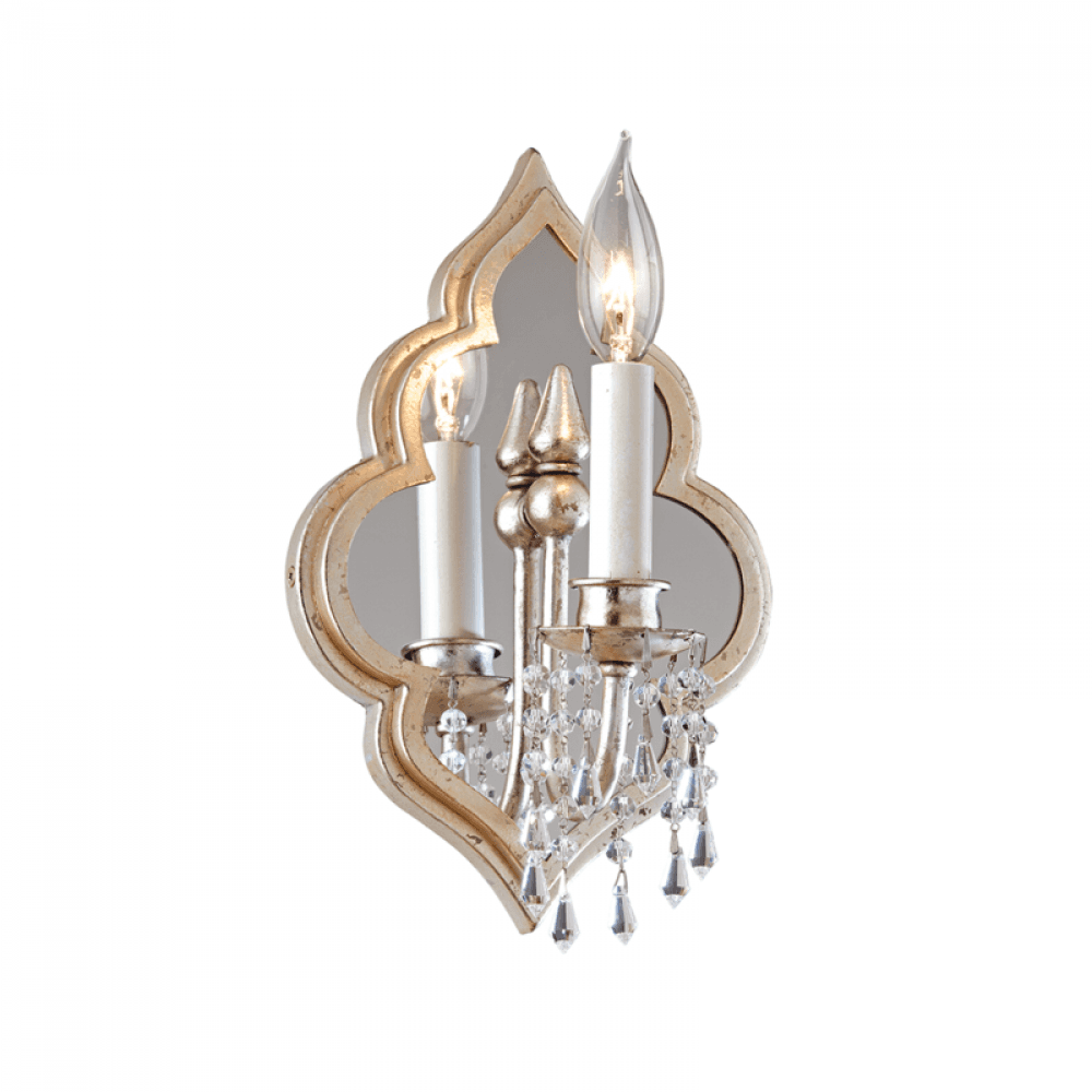 Corbett Bijoux Wall Sconce Silver