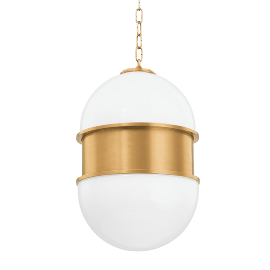 Corbett Broomley Pendant Vintage Brass
