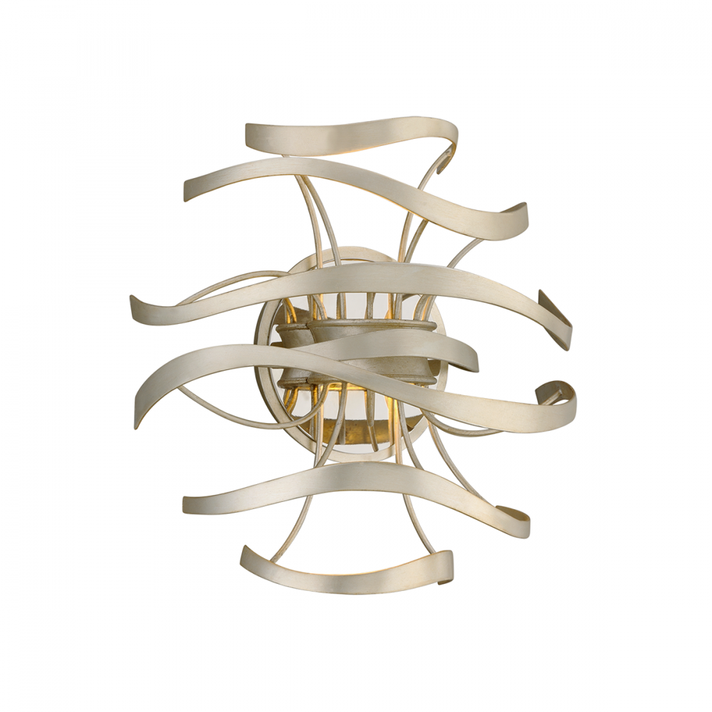 Corbett Calligraphy Wall Sconce Silver