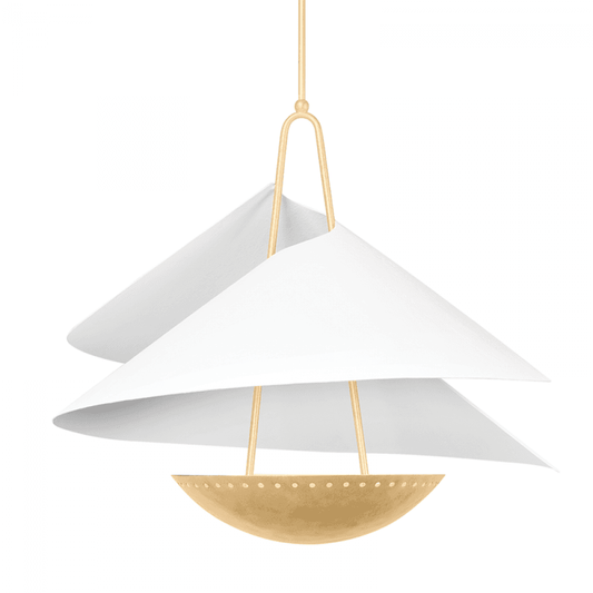 Corbett Carini Pendant Gold, White
