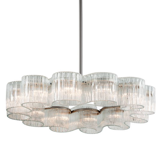 Corbett Circo Chandelier Silver