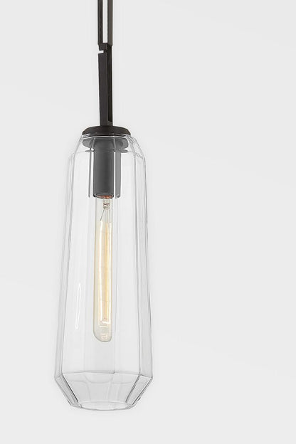 Corbett Copenhagen Pendant 1-Light Black