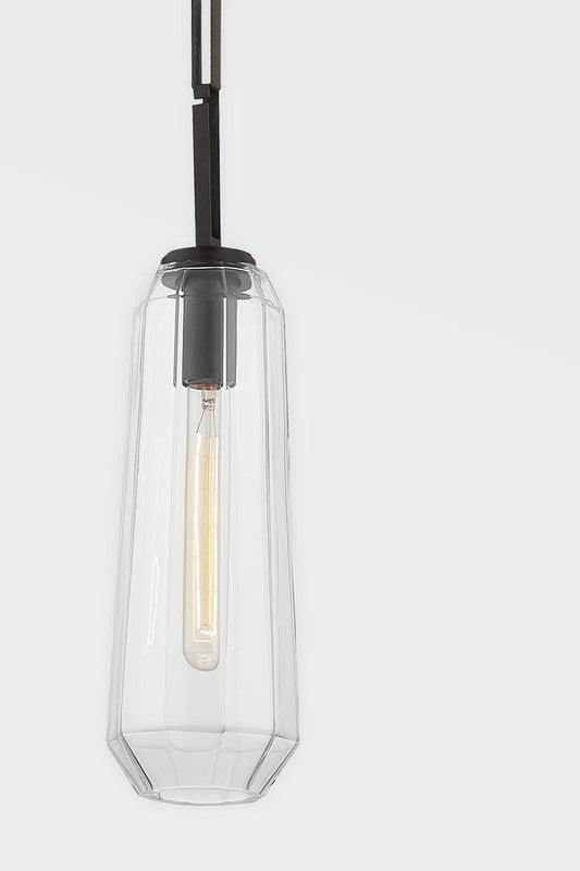 Corbett Copenhagen Pendant 1-Light Black
