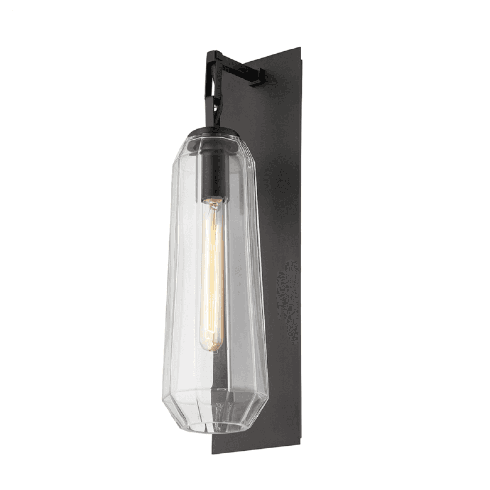 Corbett Copenhagen Wall Sconce Black, Brass
